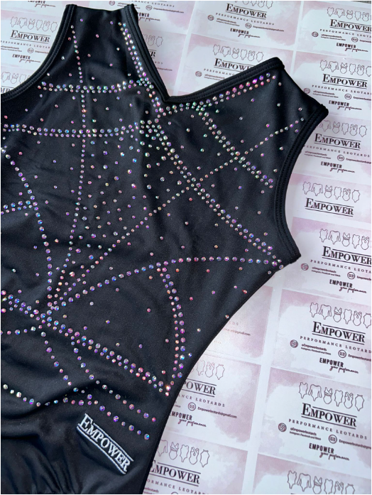 Shine Leotard - Black