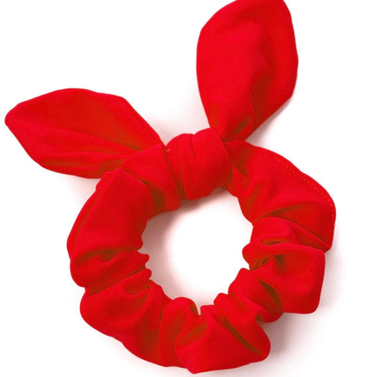 Scrunchie Bow - Red