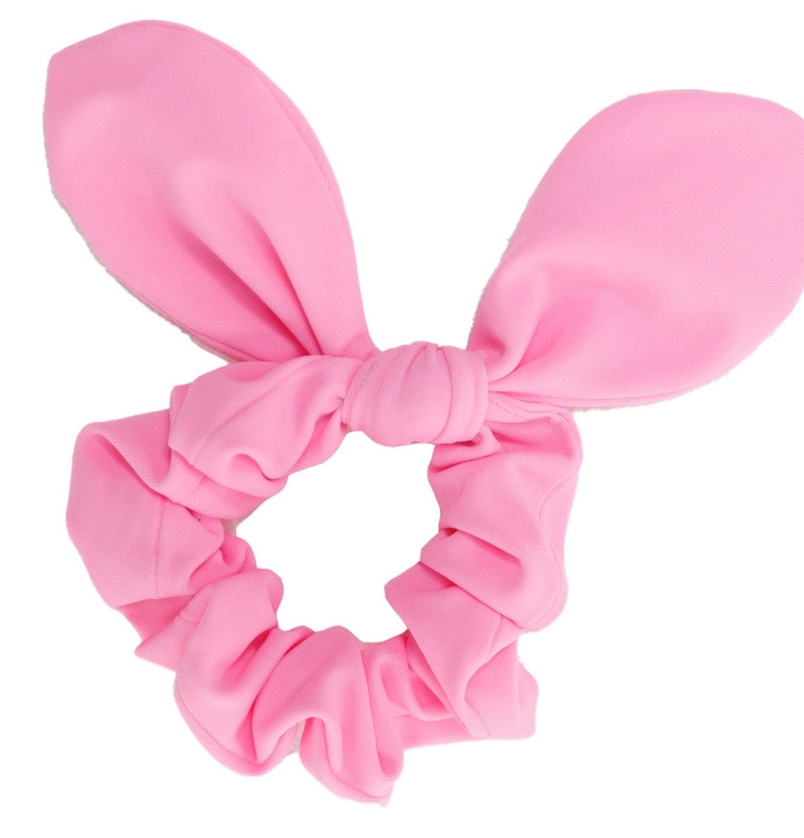 Scrunchie Bow - Light Pink